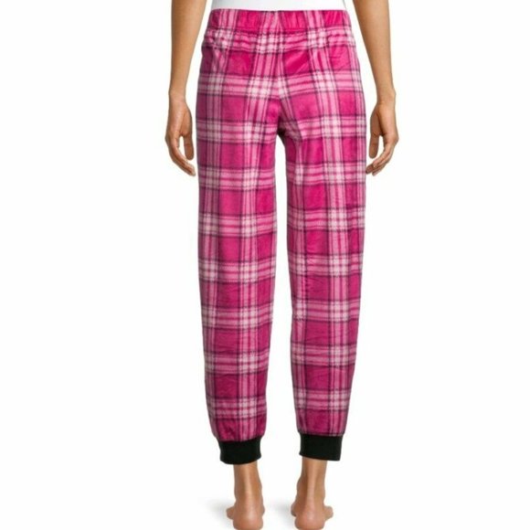 Women's Secret Treasures Cuffed Sleep Pants S 46 Med 8-10  XL 16-18 Hot Pink NWT - Picture 2 of 3